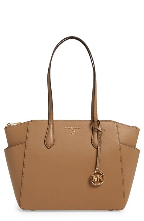 michael kors babatz|Michael Kors leather tote.